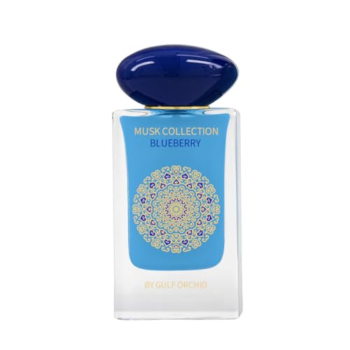 Gulf Orchid Musk Collection Blueberry Perfume Gift Set Body Mist 250ml Concentrated Perfume Oil 12ml Eau De Parfum 60ml Perfumes for Men Perfume for Women