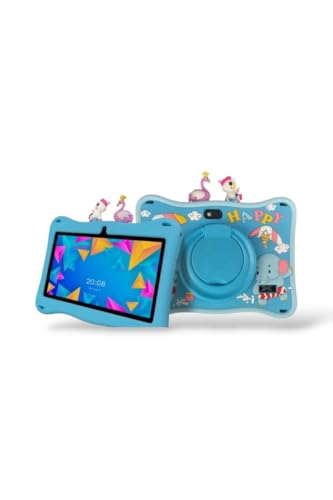 Tab 5 Kids 5G Tablet â 7 Inch IPS Display, 4GB RAM, 128GB ROM, 5G Connectivity, Long Battery Life, Parental Controls, Educational Apps âMulticolor