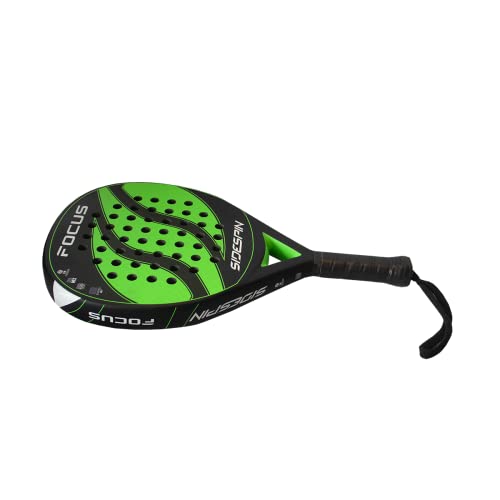 SideSpin - Professional SS Focus FCD 3K Padel Racquet | Power and Speed Racquet | for Offensive Players | Professional Men's Padel Racquet, Blue, Universal Size, Other Material