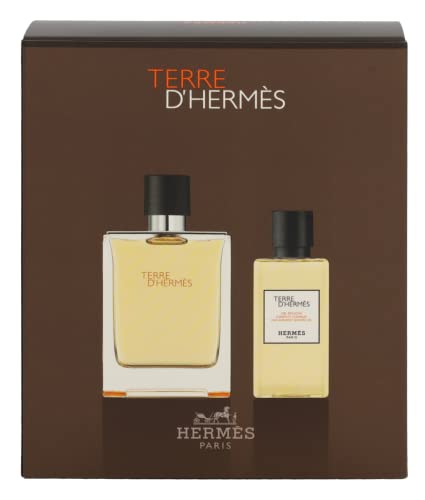 Hermes TERRE D' , EDT SPRAY 3.3 OZ & HAIR AND BODY SHOWER GEL 2.7 OZ