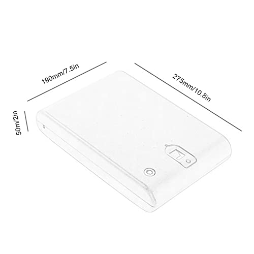 Esloy Security Box, Strong and Sturdy Safe and Practical Optical Fingerprint Low Warning Pistol Security Box for Anti-Theft for Workshop