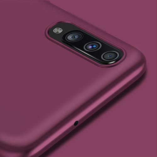 X-level Galaxy A70 Case, Slim Fit Soft TPU Ultra Thin A70 Mobile Phone Cover Matte Finish Coating Grip Phone Case for Women Compatible Samsung A70 5G