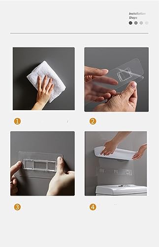 LIMOS Shower Caddy Multi-Purpose Bathroom Organiser Shelf for Kitchen Toilet, Wall Mounted
