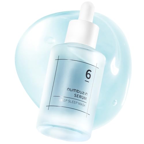 numbuzin No.6 Serum | Iceland Glacier Water Serum for Instant and Long-lasting Hydration with Hyaluronic Acid & Niacinamide | Korean Skin Care for Dry Skin | 50ml