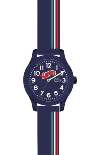 Lacoste Kids's Blue Dial Multiple Color Silicone Watch - 2030028