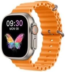 Smart Watch for Girls Boys Teens Men Women with Blood Pressure Monitor Fitness Tracker Call and App Notifications - Black Dial & Strap