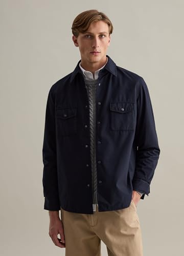OVS Men Padded Shacket With Buttons