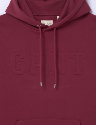 GANT Mens Embossed Hoodie