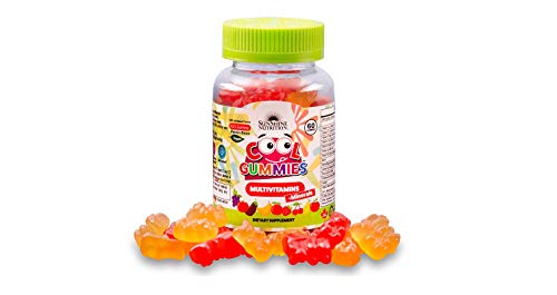 Sunshine Nutrition Multivitamins + Minerals Cool 60 Gummies For Kids | Vegan | 100% Natural Flavor
