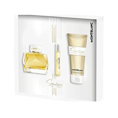 MONTBLANC Signature Absolu Perfume Gift Set for Women - EDP 90ml + 7.5ml + Body Lotion 100ml