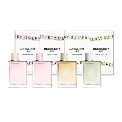 BURBERRY HER (W) MINI SET EDP 2 X 5ML + HER EDT 5ML + HER LONDON DREAM EDP 5ML