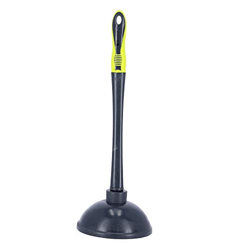 Royalford Rf2371Gr Toilet Plunger | Tested & Proven To Clear Unblock Tough Drain Blockages More Powerful Than Traditional Plungers Unblocks All Toilets With Unique Bellows Design