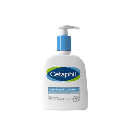 Cetaphil Gentle Skin Cleanser, Face & Body Wash for Dry to Normal, Sensitive Skin, Unscented, 236ml