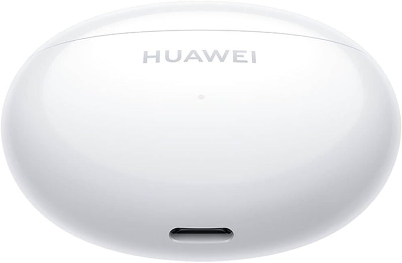 FreeBuds 6i, Intelligent Dynamic ANC 3.0, Punchy Bass, Fast Charging, Longer Listening, Distraction-Free Calling, IP54 Sweat- and Water-resistance, Dual-Device Connection, White - White