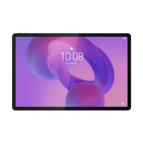 Lenovo Idea Tab Pro, Android 14 Tablet, 12.7" 3K 144Hz Touch Display, MediaTek Dimensity 8300, 8GB RAM, 256GB Storage, Integrated ARM G615 MC5 Graphics, Bundle with Pen & Folio Case