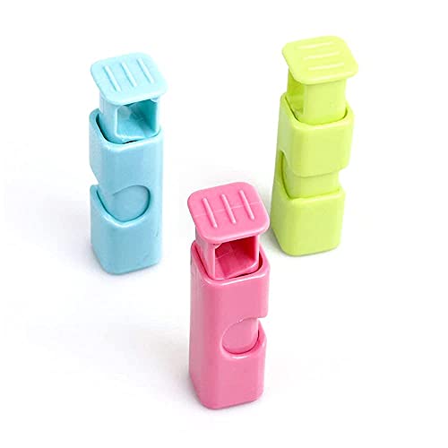 4 x Bag Sealing Clips Bag Clips Food Storage Clips Air Tight Seal Grip Food Sealing Bag Clips Kitchen Home Office Usage for Coffee Opened Fresh Food Bags and Snack Bags