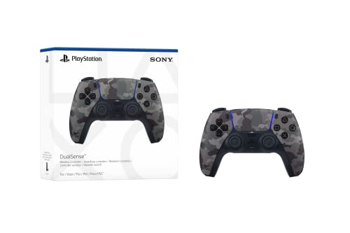 PlayStation 5 DualSense Wireless Controller - Grey Camo