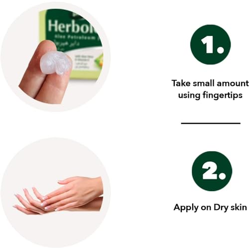 Dabur Herbolene Aloe Vera Petroleum Jelly (425 + 115 ml Free) | Enriched with Aloe Vera and Vitamin E | For Dry and Rough Skin or Chapped Lips | Value Pack