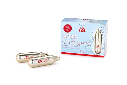 iSi CO2 Soda Siphon Charger, 10 Pack
