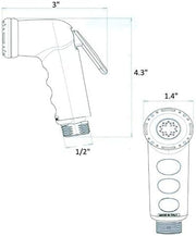 Rubik Shattaf for Toilet Stainless Steel Explosion-Proof Encryption Hose, Handheld Bidet Sprayer for Toilet, Muslim Shower Set (1.5 Meter Pipe)