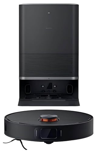 Xiaomi X20 Max Robot Vacuum and Mop, Self-Drying, Auto Mop Washing, 8000Pa Suction, Self-Emptying, Structured light and edge laser obstacle avoidance,Edge cleaning