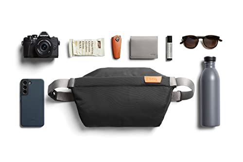 Bellroy Sling Bag Unisex Compact Crossbody Bag Water-Resistant Materials - Slate, One Size