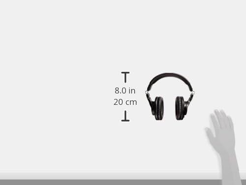 Audio-Technica ATH-M30x Professional Studio Monitor Headphones, Black - ATH-M30X