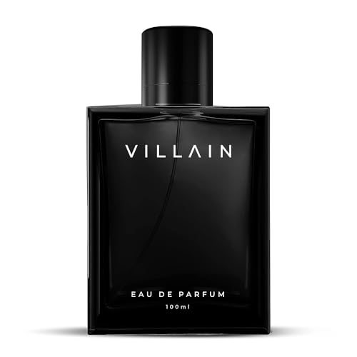 Villain Classic Perfume for Men, Eau De Parfum (EDP) - 100ml, Premium Fragrance Spray for Men, Best Gift for Men - Woody & Spicy