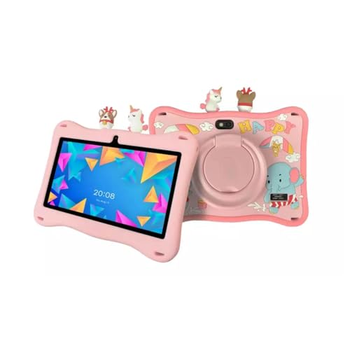 Tab 5 Kids 5G Tablet â 7 Inch IPS Display, 4GB RAM, 128GB ROM, 5G Connectivity, Long Battery Life, Parental Controls, Educational Apps âMulticolor