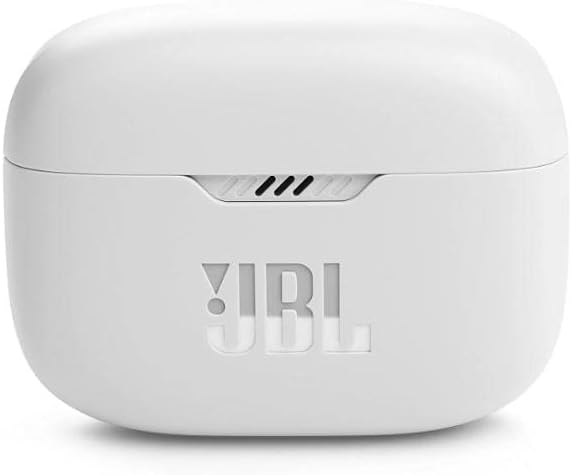 JBL Tune 130NCTWS True Wireless Noise Cancelling Earbuds, Pure Bass Sound, ANC + Smart Ambient, 4 Microphones, 40H of Battery, Water Resistant, Sweatproof, Comfortable Fit - White, JBLT130NCTWSWHT