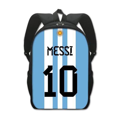 Messi Children Backpack Daypack Schoolbag Teen Boys School Book bag, multi