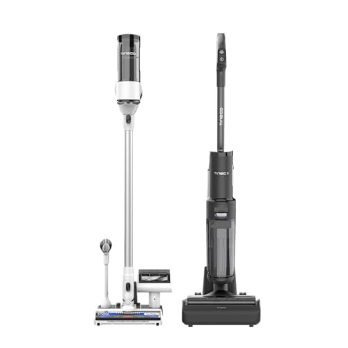 Tineco Floor ONE Switch S7 Wet Dry Vacuum Cleaner, Smart Floor Washer, Self-Cleaning, 65Min Runtime, ZeroTangle Brush, Whole-House Cleaning