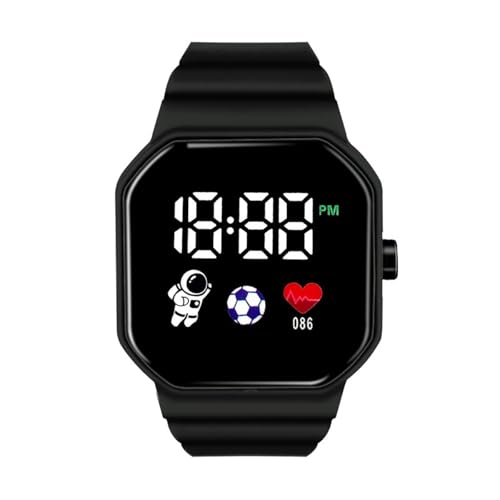 2 Pack Kids Watchs for Boys Cute Cartoon Wrist Watch Gift Fun Lights Digital Sport Boy Watch Outdoor Boys Watch Ideal Gift for Toddlers Children
