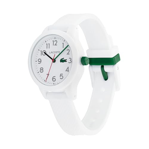 Lacoste White Dial White Silicone Watch - 2030003