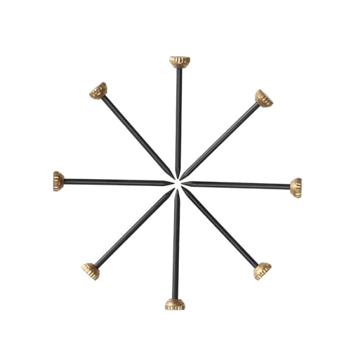 NASHRIO 60Pcs Black Sturdy Hanging Hardware Nails, Picture Hanging Nails for Hanging Picture Photo Frames and Woodworking.