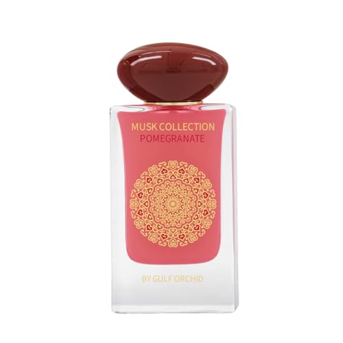 Gulf Orchid Musk Collection Pomegranate Perfume Gift Set Body Mist 250ml Concentrated Perfume Oil 12ml Eau De Parfum 60ml Perfumes for Men Perfume for Women