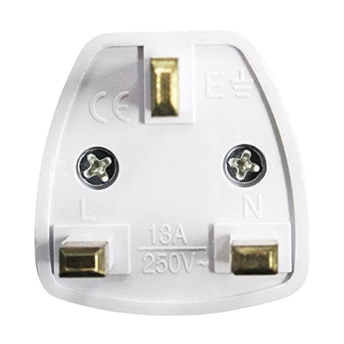 SKY-TOUCH 3 Pieces Universal travel Plug Adapter, AU, UK, EU to US AC Power Plugs Adapter, 3 Pin Travel Wall Plug Converter