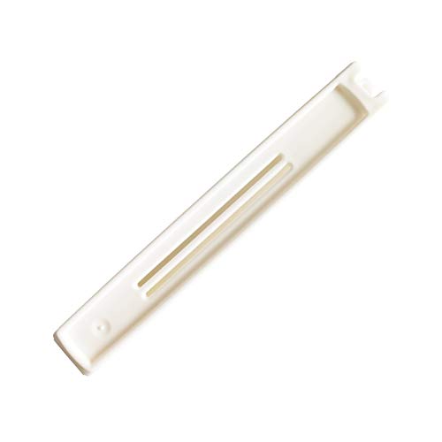 ZUFECY 10 Pcs Plastic Sealing Clips, Bag Sealing Clip for Snacks, Chip Bags and Kitchen Food Storage Bag, 4 inches, Pure White
