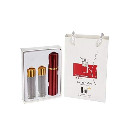 Armand Basi In Red Edt 15ml + 2x15 ml Refill Women's Set, 45 ml