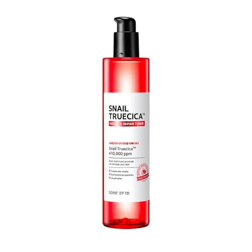 Some By Mi Snail Truecica Miracle Repair Face Toner | 135ml | Made From Snail Mucin For Sensitive Skin | Daily Repair Toner For Skin Texture & Pigmentation Care
