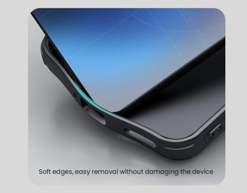Case for Nothing Phone 3A Cover, Matte Surface Soft Cases [Ultra Thin] [Scratch-Resistant] TPU Protective Case Soft Mobile Phone Case for Nothing Phone 3A 5G - Black