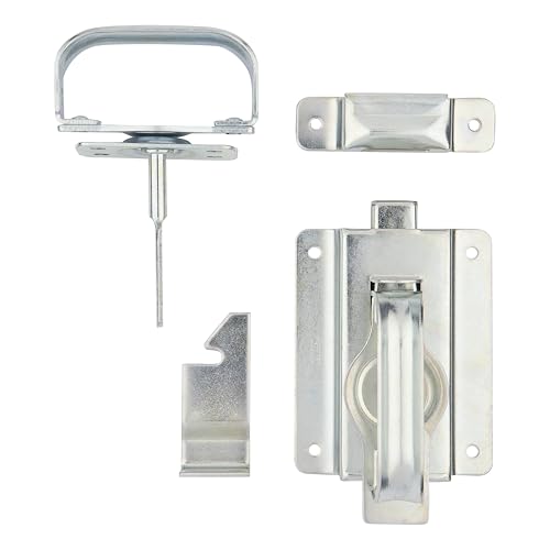 National Hardware N101-600 Swinging Door Latch, Zinc Plated, 3/8"
