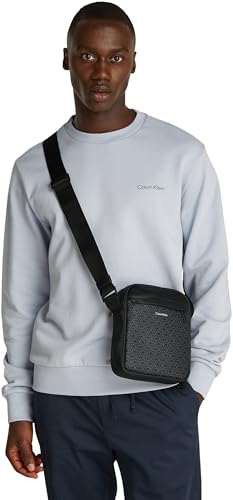 Calvin Klein Ck Must Reporter S Mono Handbags For Men Classic Mono Black Os