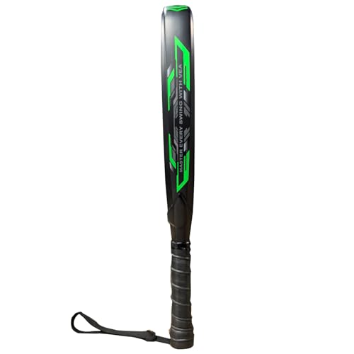 VEA Diamond Pro Padel Rackets (2-Pack) with 2 Tubes of Balls ??Carbon Fiber Racquets, EVA Core, 6 Balls ??Professional Padel Set for Doubles