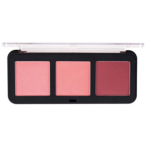 The CrÃ¨me Shop Trio Powder Blush Palette. Dermatologically Tested Cheek Blushers In Pink, Peach, & Red Pigments. Made In Korea. -Cheekmate, Queen