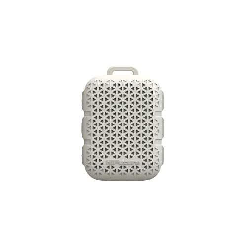 HiFuture Pocket S Mini Portable & Wearable Speaker, 8hrs Playtime, Premium Look, Magnetic Clip, IPX7 Waterproof, 77 Garm lightweight, Type-C charging, White Color