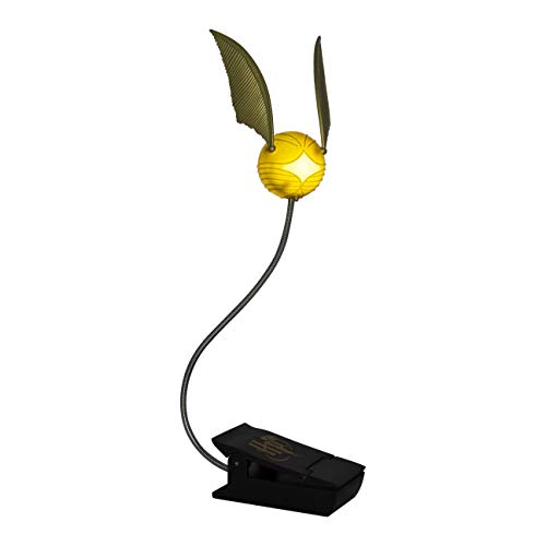 Paladone Golden Snitch Lumi Clip | Convenient Harry Potter Themed Reading Light | Powered by Batteries