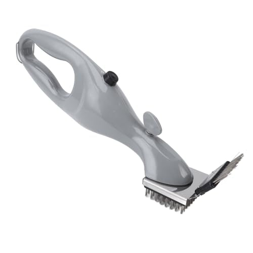 Grill Brush, Bbq Accessories Barbeque Grill Steam Brush, Portable Deep Cleansing Easy Maintenance Bbq Grill Steam Brush Bbq Grill Brush Stainless Steel Brush for Steel Cast Iron