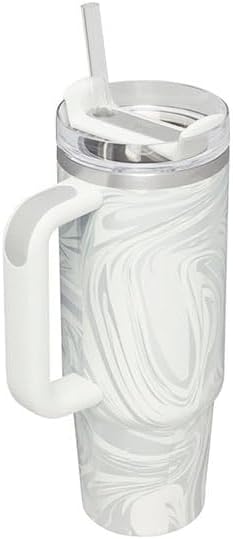 Quencher H2.0 Flowstate Tumbler Stainless Steel Vacuum Insulated Tumbler With Lid and Straw - For Water, Iced Tea, Coffee And More (BubbleGum)