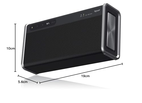 Creative iROAR Go powerful, weatherproof Bluetooth Speaker with 5 Drivers, black